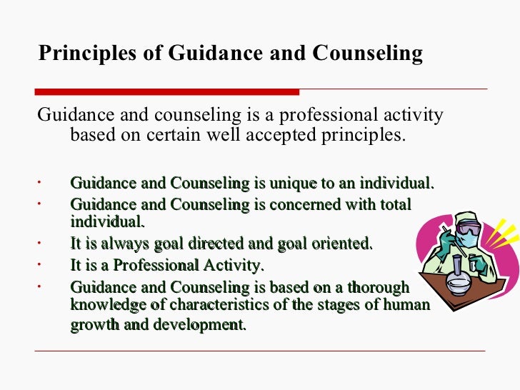 Principles of Guidance and Counselling